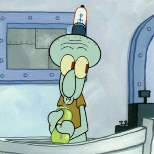 ⚓️ Стикер «Squidward» для Telegram