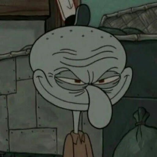 ⚓️ Стикер «Squidward» для Telegram