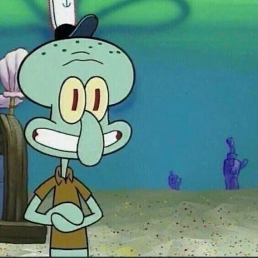 ⚓️ Стикер «Squidward» для Telegram