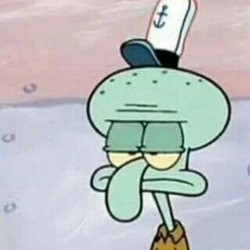 ⚓️ Стикер «Squidward» для Telegram