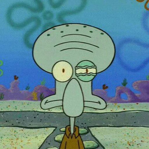 ⚓️ Стикер «Squidward» для Telegram