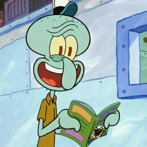 ⚓️ Стикер «Squidward» для Telegram