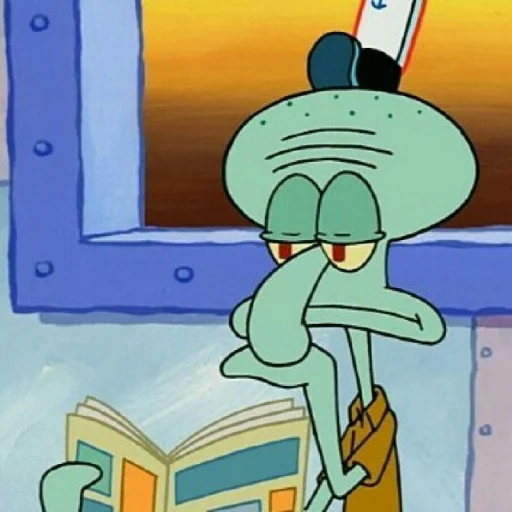 ⚓️ Стикер «Squidward» для Telegram