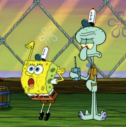 ⚓️ Стикер «Squidward» для Telegram