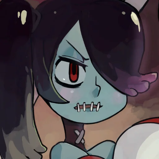 ⚰ Стикер «Сквигли Squigly» для Telegram