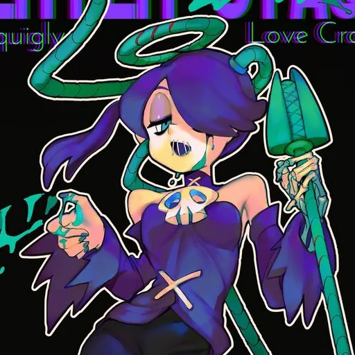 ⚰ Стикер «Сквигли Squigly» для Telegram