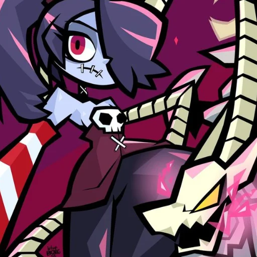 ⚰ Стикер «Сквигли Squigly» для Telegram