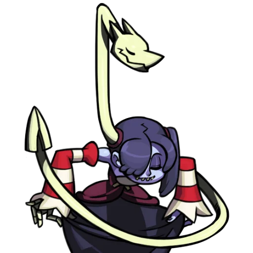 ⚰ Стикер «Сквигли Squigly» для Telegram
