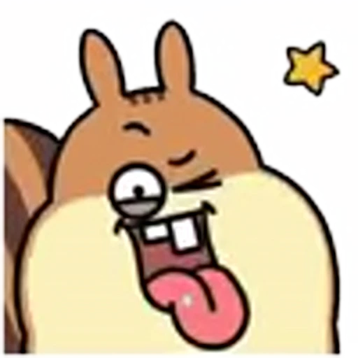 😊 Эмодзи «Белка» для Telegram