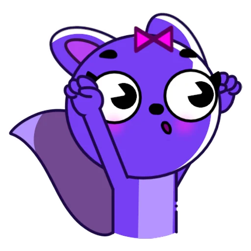 🥳 Стикер «Squirrel Lily» для Telegram