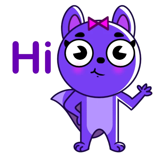 Стикерпак Squirrel Lily для Telegram