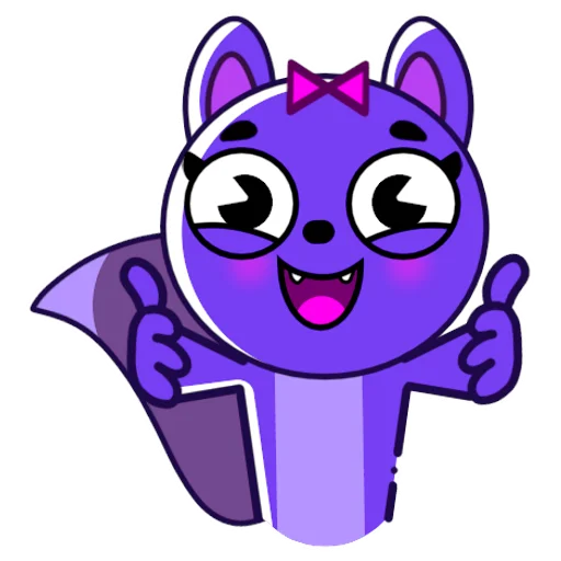 👍 Стикер «Squirrel Lily» для Telegram
