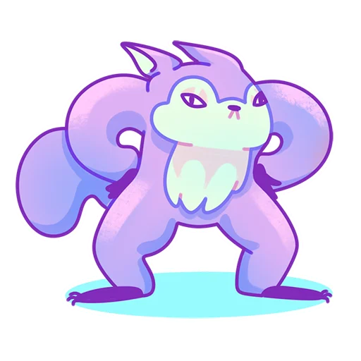😠 Стикер «Squirtels» для Telegram