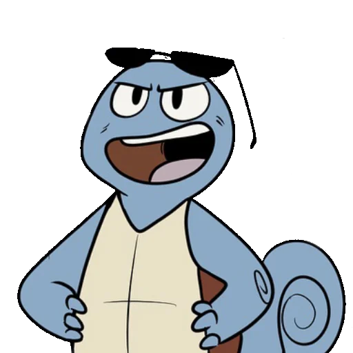 😎 Стикер «Сквиртл Nekoama» для Telegram
