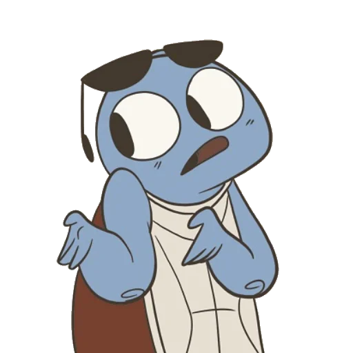 😰 Стикер «Сквиртл Nekoama» для Telegram