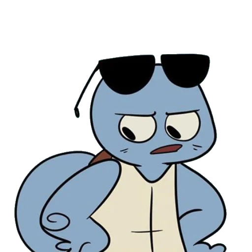 😒 Стикер «Сквиртл Nekoama» для Telegram