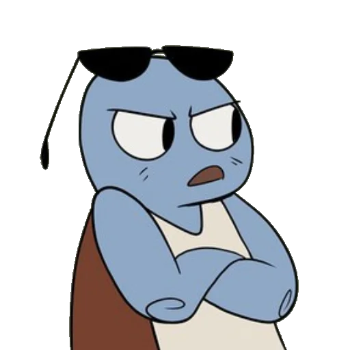 😠 Стикер «Сквиртл Nekoama» для Telegram