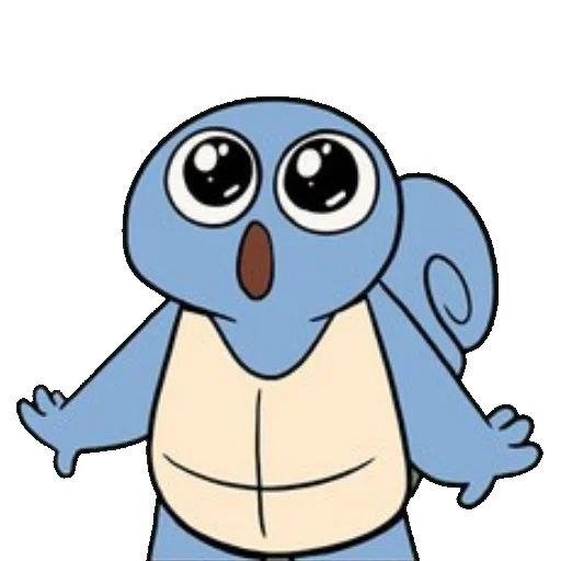 😍 Стикер «Сквиртл Nekoama» для Telegram