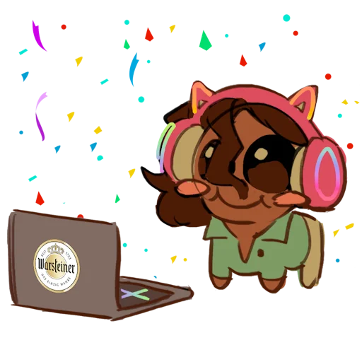 😸 Стикер «Немецкий Слесарь» для Telegram