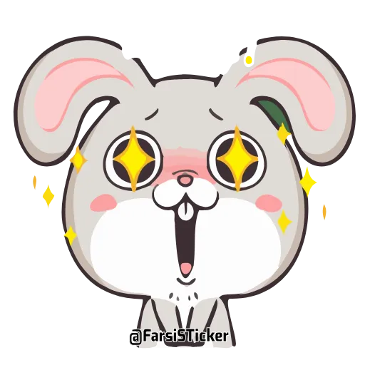 😍 Стикер «Bunnies» для Telegram