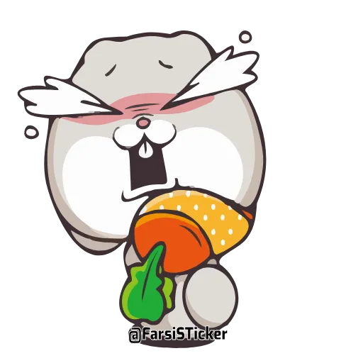 ☹️ Стикер «Bunnies» для Telegram