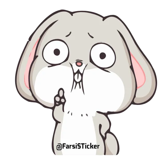 😡 Стикер «Bunnies» для Telegram