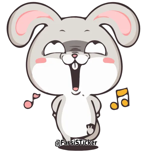 💃 Стикер «Bunnies» для Telegram