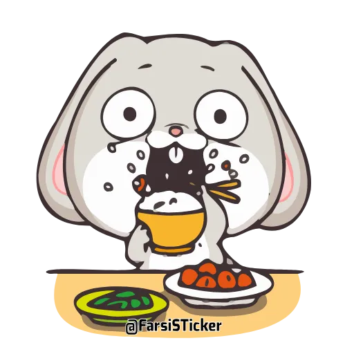 😋 Стикер «Bunnies» для Telegram