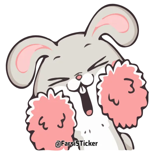 💃 Стикер «Bunnies» для Telegram