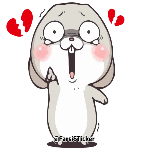 💔 Стикер «Bunnies» для Telegram