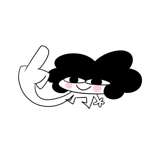 🖕 Стикер «Sr Pelo» для Telegram