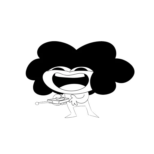 💣 Стикер «Sr Pelo» для Telegram