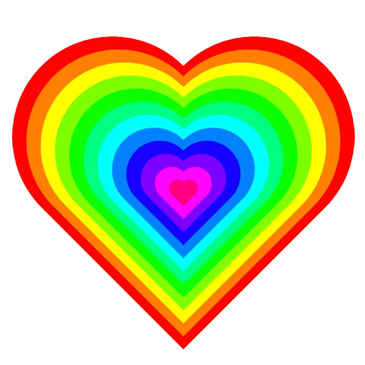 ❤ Стикер «Big Hearts» для Telegram