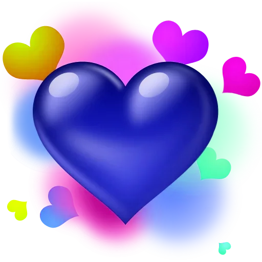 💙 Стикер «Big Hearts» для Telegram