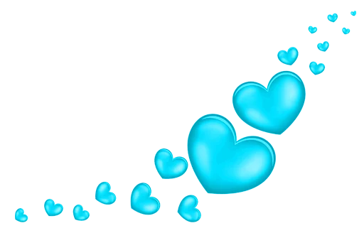 💙 Стикер «Big Hearts» для Telegram
