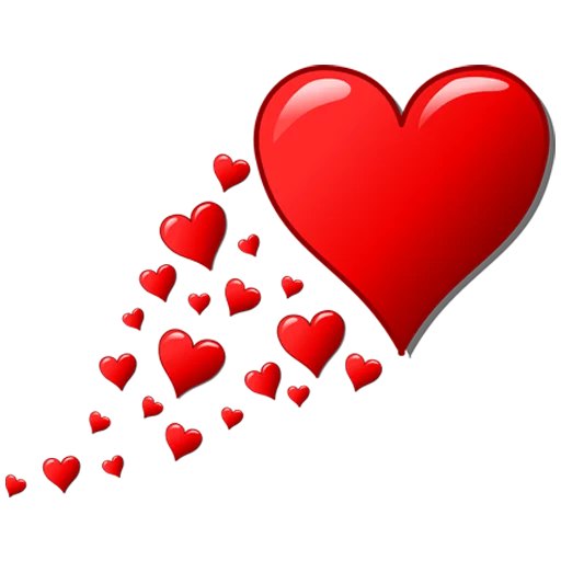 💕 Стикер «Big Hearts» для Telegram