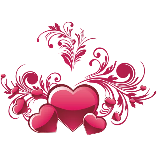 💓 Стикер «Big Hearts» для Telegram