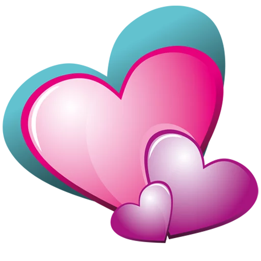 💕 Стикер «Big Hearts» для Telegram