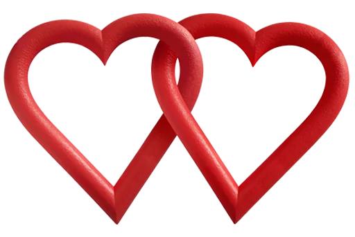 ❤ Стикер «Big Hearts» для Telegram