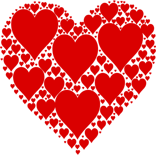 💖 Стикер «Big Hearts» для Telegram