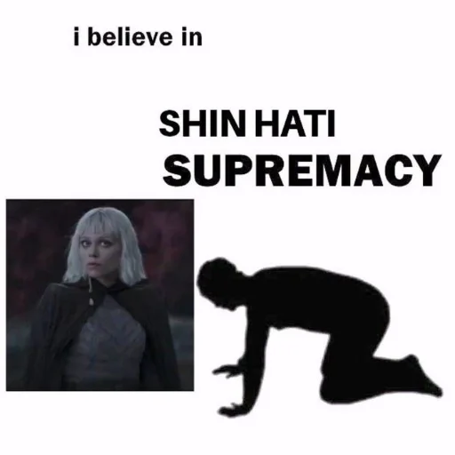 🙇‍♂️ Стикер «Shin Hati» для Telegram