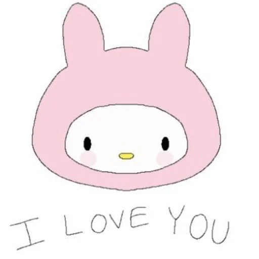 🧺 Стикер «( ◜‿◝ )♡» для Telegram