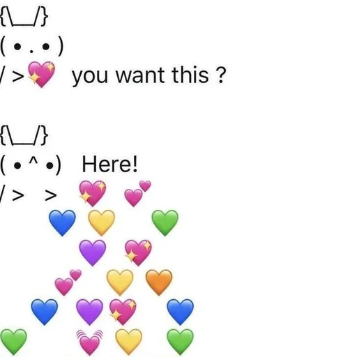 🧺 Стикер «( ◜‿◝ )♡» для Telegram