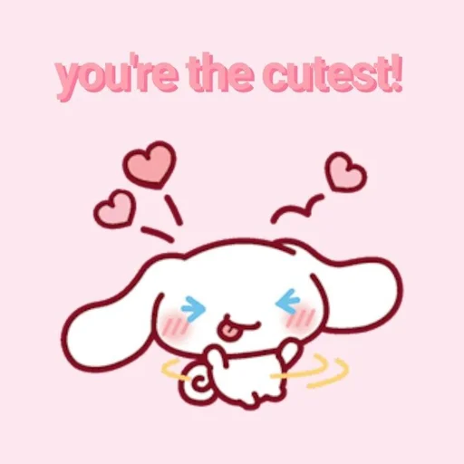 🧺 Стикер «( ◜‿◝ )♡» для Telegram