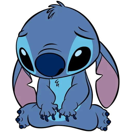 😔 Стикер «Стич» для Telegram