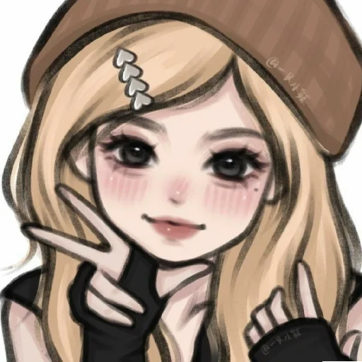 ✌️ Стикер «Cute Girls 2» для Telegram