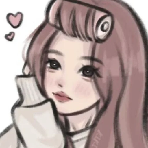 🥰 Стикер «Cute Girls 2» для Telegram