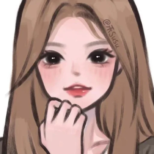 🤔 Стикер «Cute Girls 2» для Telegram