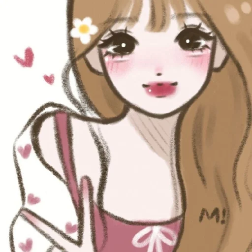 🥰 Стикер «Cute Girls 2» для Telegram