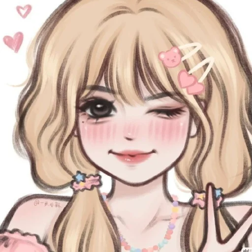 🥰 Стикер «Cute Girls 2» для Telegram